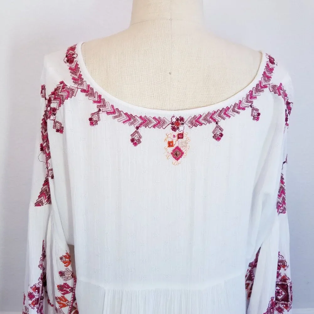 Free People | Bohemian Long Sleeve Top, size‎ L
